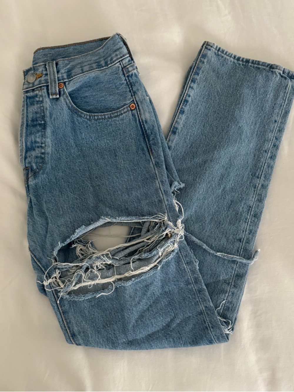 Coal n Terry Levi 501 Light Wash Jeans